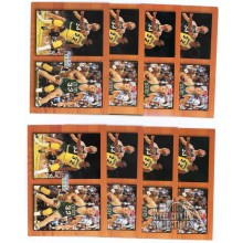Larry Bird & Magic Johnson 1994 Skybox NBA Hoops Card Damaged 8 Count Lot