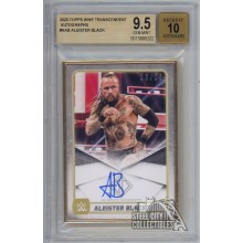 Aleister Black 2020 Topps Transcendent WWE Autograph Card #A-AB 25/25 BGS 9.5