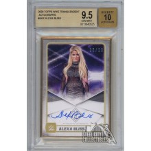 Alexa Bliss 2020 Topps Transcendent WWE Autograph Card #A-AX 25/25 BGS 9.5