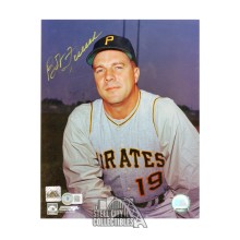 Bob Friend Autographed Pittsburgh 8x10 Baseball Photo - BAS (Gold Ink)