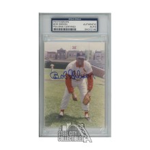 Bob Gibson Autographed St Louis Cardinals 3.5x5 Baseball Photo - PSA/DNA