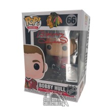 Bobby Hull Autographed Chicago Blackhawks Funko Pop - BAS (Crushed Box)