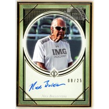 Nick Bollettieri 2020 Topps Transcendent Tennis Autograph Card #TCA-NB /25