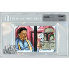 Mike Mastermaker 2018 Topps Star Wars Masterwork Sketch Books Autograph Booklet Card BGS Authentic