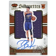 Devin Booker 2015-16 Panini Preferred Silhouettes Rookie Patch Autograph Card #23 42/99
