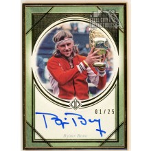 Bjorn Borg 2020 Topps Transcendent Tennis Autograph Card #TCA-BBO /25