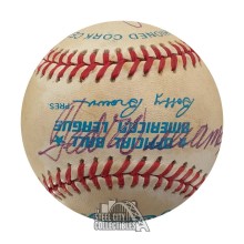 Boston Red Sox Reunion Autographed Official American League Baseball - JSA LOA (Ted Williams)