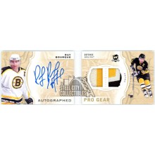 Ray Bourque 2018-19 Upper Deck The Cup Pro Gear Booklet Patch Auto Card 09/12