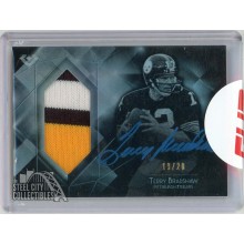 Terry Bradshaw 2015 Topps Diamond Patch Autograph Card #DAPC-TB 19/20