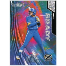 Maya Brady 2024 Skybox Metal Universe Z Force Super Rave Rookie Card #Z-14 20/50
