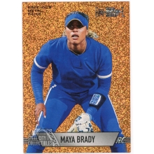 Maya Brady 2024 Skybox Metal Universe PMG Orange FX Rookie Card #FF-17 16/25