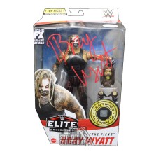 Bray Wyatt "The Fiend" Autographed Red Ink Elite Collection Action Figure - JSA