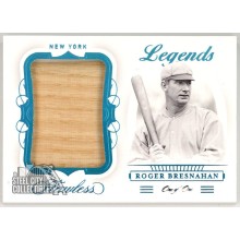 Roger Bresnahan 2020 Panini Flawless Legends Platinum Relic Card #LJM-RB 1/1