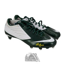 Brett Favre Autographed Nike Vapor Speed Football Cleats - BAS