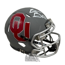 Brian Bosworth Autographed Oklahoma Sooners AMP Mini Football Helmet - BAS