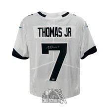 Brian Thomas Jr Autographed Jacksonville Jaguars Nike White Football Jersey - Fanatics