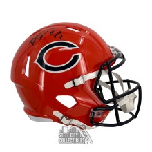 Brian Urlacher HOF 18 Autographed Chicago Bears ALT Replica Full Size Football Helmet - BAS