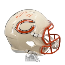 Brian Urlacher ROY 2000 Chicago Bears Retro Replica Full Size Football Helmet - BAS
