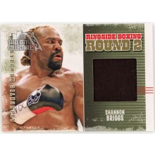 Shannon Briggs 2011 ITG Ringside Boxing Gold Trunks Card #AM-29 /10