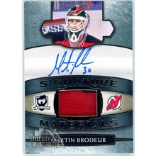Martin Brodeur 2018-19 Upper Deck The Cup Patch Autograph Card #SP-MB 03/10