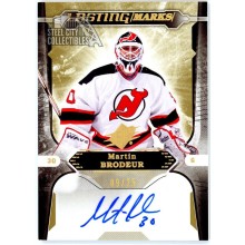 Martin Brodeur 2017-18 Upper Deck SPX Lasting Marks Autograph Card #LM-MB 09/25