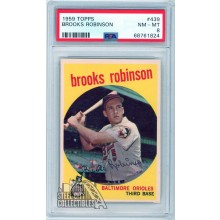 Brooks Robinson 1959 Topps Card #439 PSA 8 NM-MT