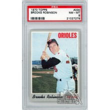 Brooks Robinson 1970 Topps Card #230 PSA 8 NM-MT
