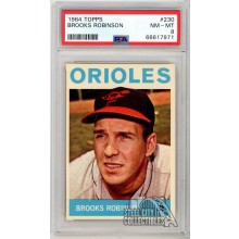 Brooks Robinson 1964 Topps Card #230 PSA 8 NM-MT