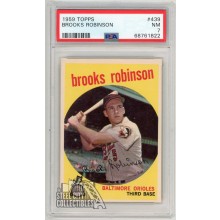 Brooks Robinson 1959 Topps Card #439 PSA 7 NM