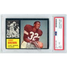 Jim Brown 1962 Topps Card #28 PSA 6 EX-MT (756)