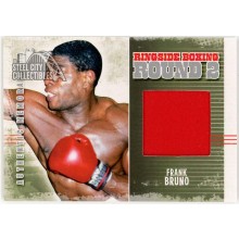 Frank Bruno 2011 ITG Ringside Boxing Silver Trunks Card #AM-30 (Red)