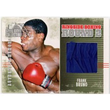 Frank Bruno 2011 ITG Ringside Boxing Silver Trunks Card #AM-30 (Blue)