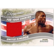 Frank Bruno 2011 ITG Ringside Boxing For Your Country Silver Trunks Card #FYC-07 (Red)