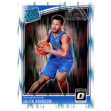 Jalen Brunson 2018-19 Panini Donruss Optic Rated Rookie Shock Card #179