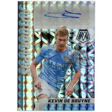 Kevin De Bruyne 2021-22 Panini Mosaic Premier League Autograph Card #AM-KDB
