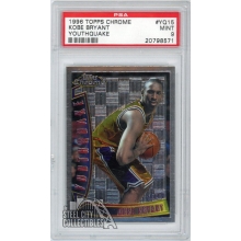 Kobe Bryant 1996-97 Topps Chrome Youthquake Rookie Card #YQ15 PSA 9
