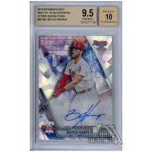 Bryce Harper 2019 Bowman's Best Atomic Refractor Autograph Card #B19-BH 20/25 BGS 9.5 AUTO 10