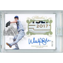 Walker Buehler 2018 Panini Flawless Rookie Patch Autograph Card #RPA-WB 9/10
