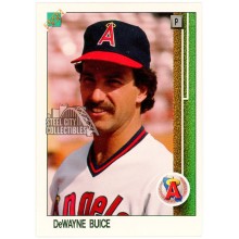 DeWayne Buice 1989 Upper Deck Promo Front and Back Images #1