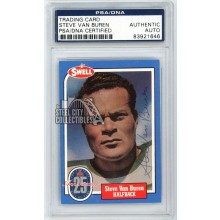 Steve Van Buren 1988 Swell Hall of Fame Autograph Card #122 PSA/DNA