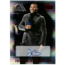 Jordan Burroughs 2024 Skybox Metal Universe Autograph Card #S-30