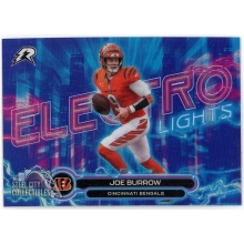 Joe Burrow 2025 Topps Resurgence Electro Lights Card #EL-3