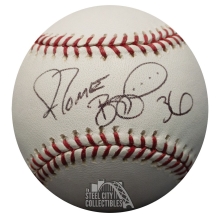 Jerome Bettis Autographed OML Bud Selig Baseball- JSA AQ70575
