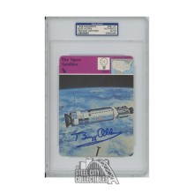 Buzz Aldrin Autographed 1979 Panarizon Astronaut Oversized Card - PSA/DNA