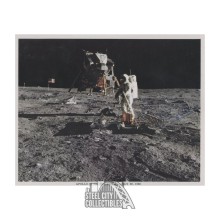 Buzz Aldrin Autographed Apollo 11 NASA 8x10 Photo - PSA/DNA