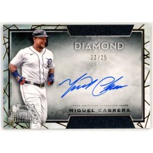 Miguel Cabrera 2022 Topps Diamond Icons Autograph Card #DIA-MC 22/25