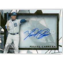 Miguel Cabrera 2022 Topps Diamond Icons Shadowbox Autograph Card #IOTD-MC 12/25