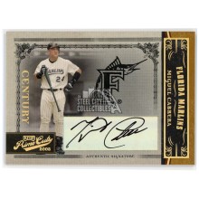 Miguel Cabrera 2005 Donruss Playoff Prime Cuts Century Autograph Card #21 05/25