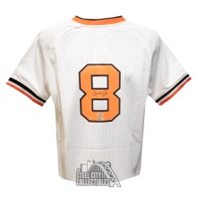 Cal Ripken Jr Autographed White Baltimore Mitchell & Ness Baseball Jersey - Fanatics