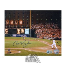 Cal Ripken Jr Autographed Baltimore 8x10 Baseball Photo - BAS (2131 Horizontal)